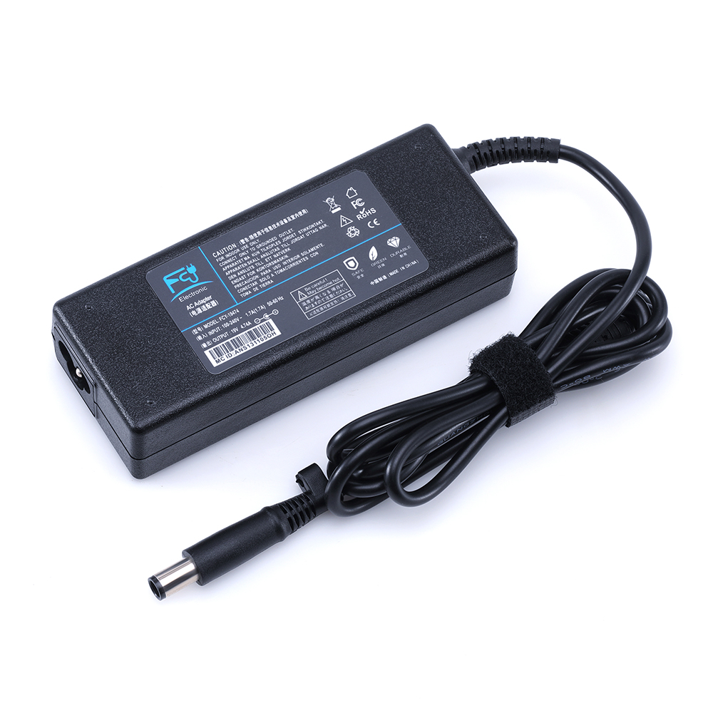 

Fothwin 19V 90W 4.74A Interface 7.4*5.0 for HP Laptop Desktop Laptop Power Adapter Add the AC line