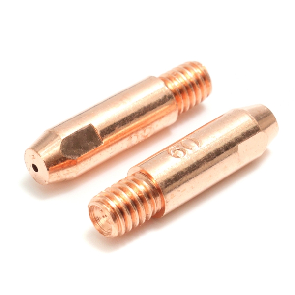 

50Pcs Copper Contact Tip Holder 0.9x6mm For MB24 MIG MAG Welding Torch Copper