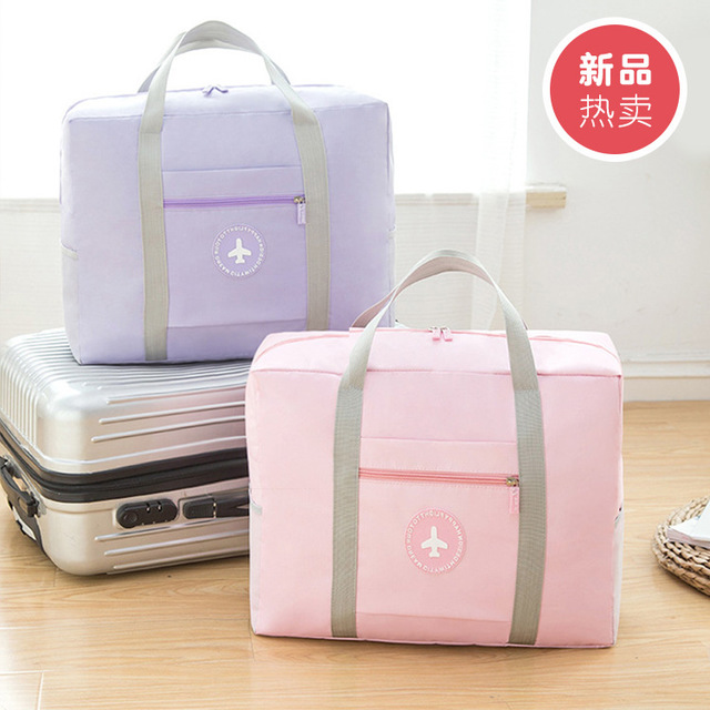 

New Waterproof Folding Travel Bag Portable Can Be Set Trolley Case Clothes Finishing Portable Storage Bag Storage Bag