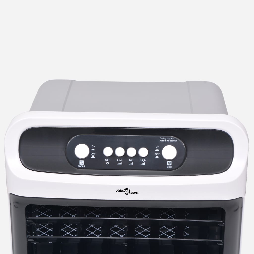 Find vidaXl Air Cooler Mobile 80 W 12 L 496 mÂ³/h for Sale on Gipsybee.com with cryptocurrencies