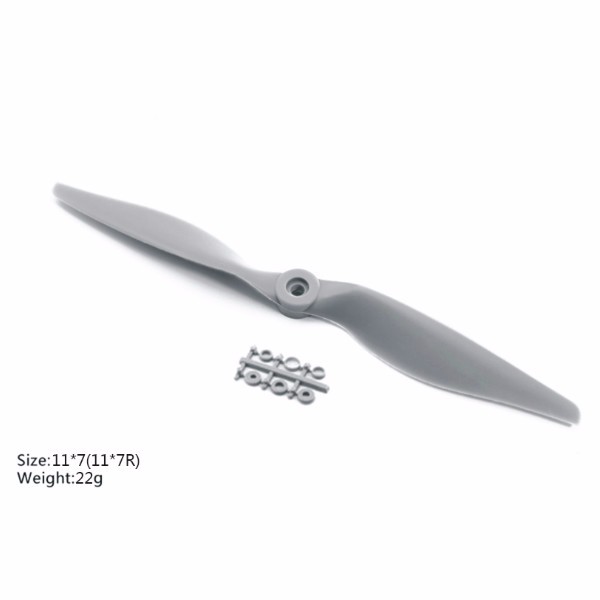 

2Pcs 1170 11x7 DD Direct Drive Propeller Blade CW CCW For RC Airplane