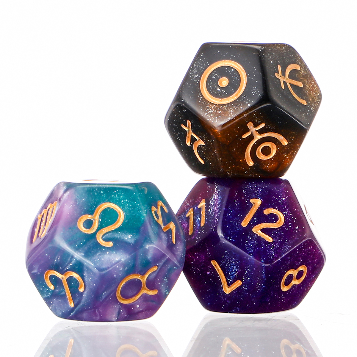 Find 3/7Pcs Polyhedral Dices For Dungeons Dragons Games D20 D12 D10 D8 D6 D4 Pouch for Sale on Gipsybee.com with cryptocurrencies
