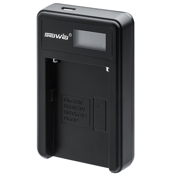 SEIWEI NP-FM50 USB Battery Charger ...