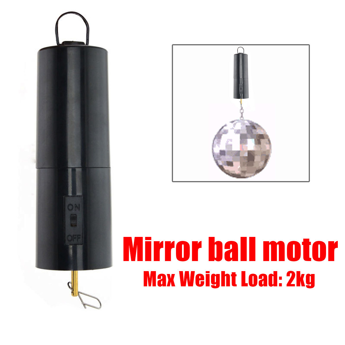 Mirror ball motor