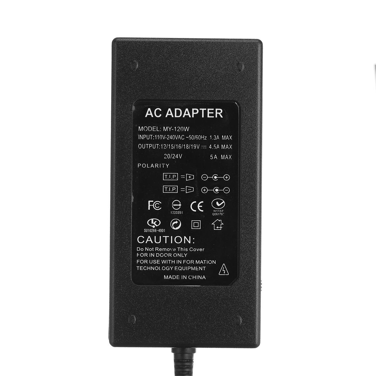 96W Universal Adjustable Notebook Power Adapter 12-24V AC DC 4.5A Power Supply for Laptop 13