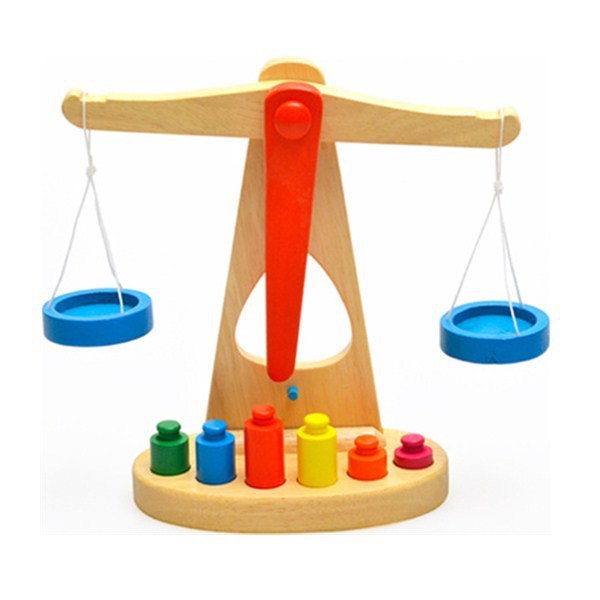 

Tongcheng Children's Wooden Enlightenment Balance Teaching Aids Toys Balance Scales Early Childhood Education Class Montessori Wooden Toys