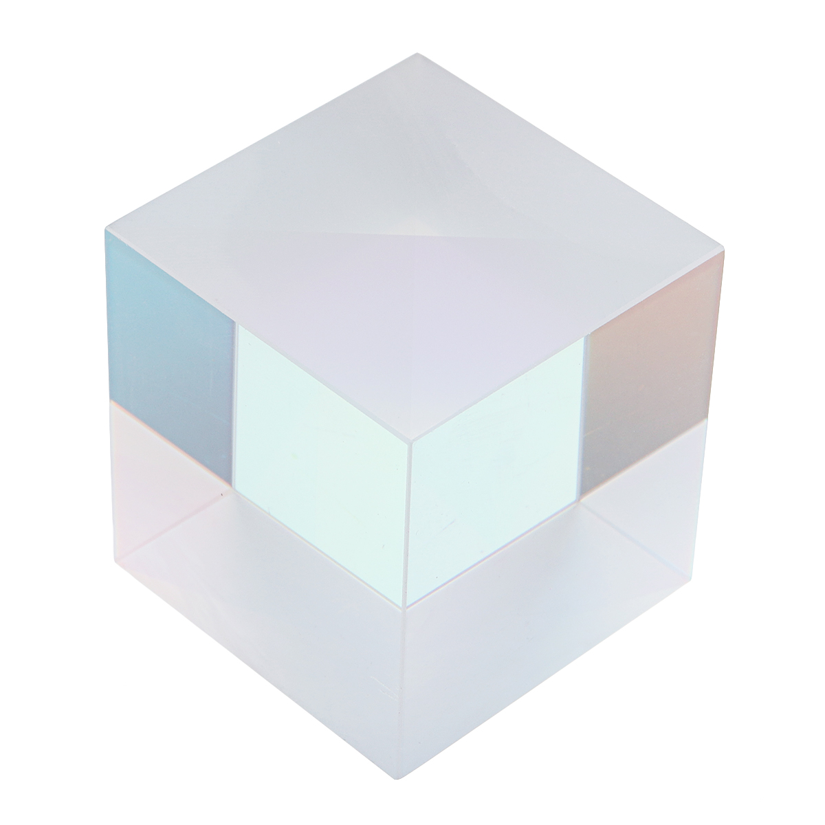 

Defective Colorful Combiner Splitter Cross Dichroic Cube Optical Glass Prism RGB Prism