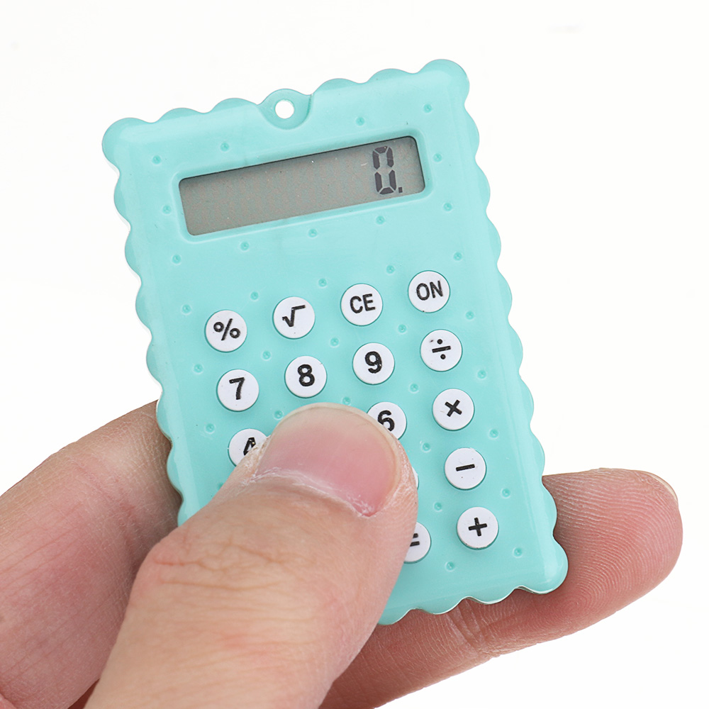 Find Korean Cartoon Mini Ultra thin Button Battery Cute Calculator Creative Portable Computer for Sale on Gipsybee.com with cryptocurrencies