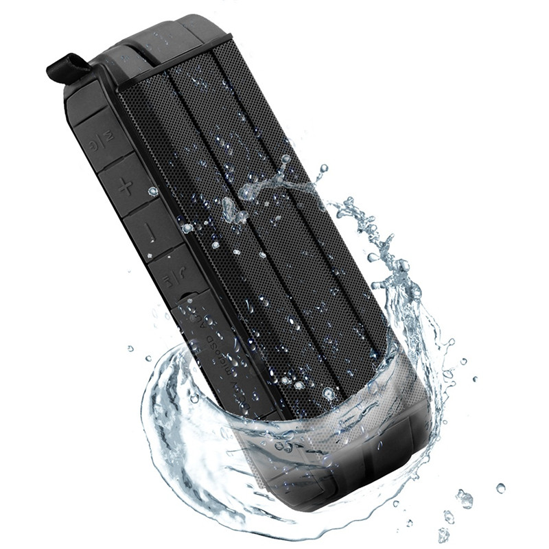 

Bakeey™ IP65 Waterproof 10W Dual Unit Wireless bluetooth V4.2 Speaker Tf Card Hands Free with Mic