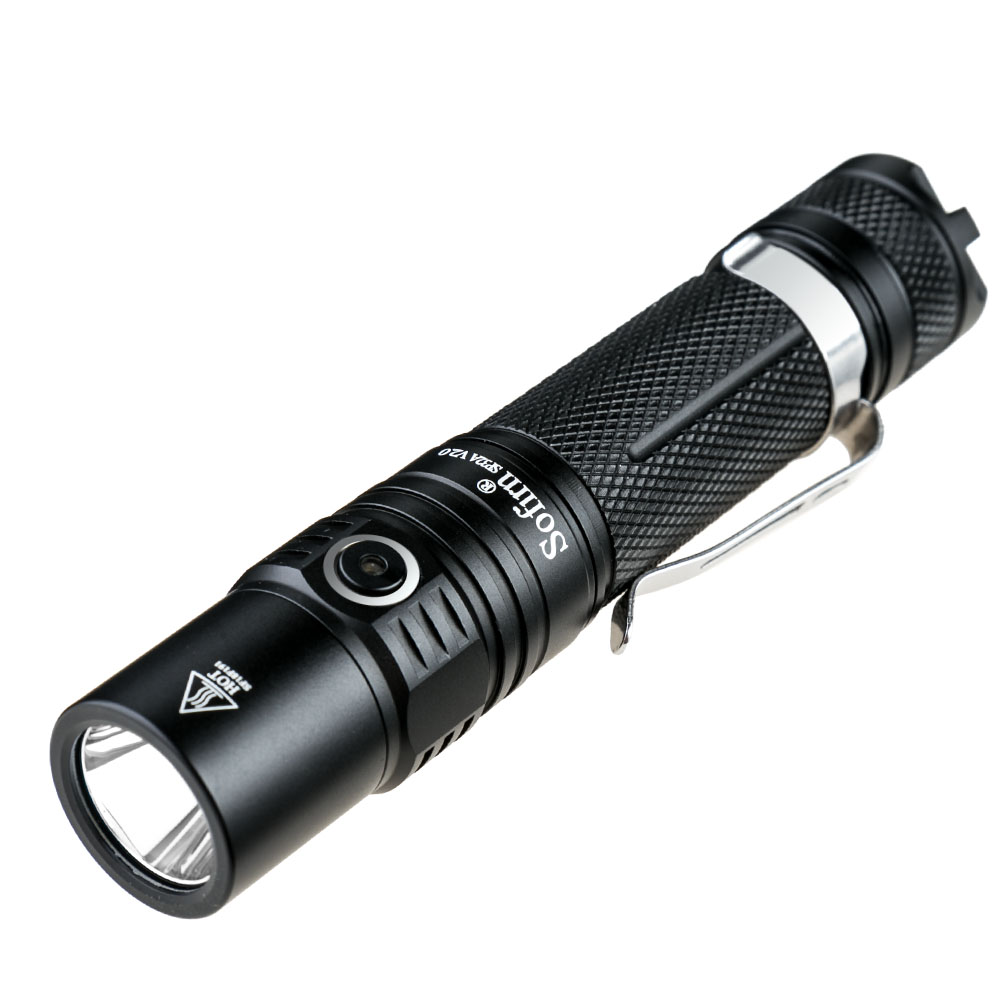 

Sofirn New SP32A XP-L2 1300lm 2 Groups V2.0 High Power 18650 Flashlight With Ramping Indicator Lamp