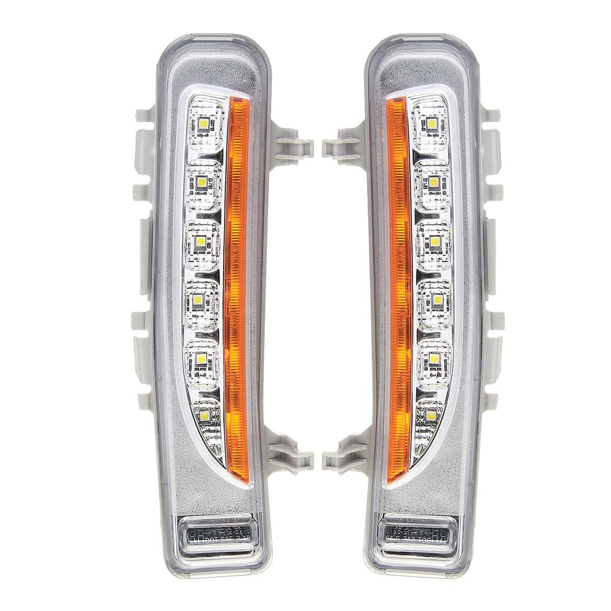 

Пара 13.5V 12 LED Авто Дневной свет вождения Сигнал поворота Лампа для Ford Edge 2011-2014
