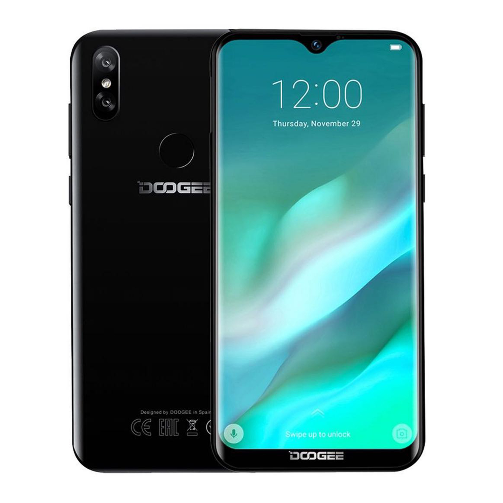 

DOOGEE Y8 6.1 дюймов HD Waterdrop Дисплей Android 9.0 3GB RAM 32GB ROM MT6739 Quad Core 4G Смартфон