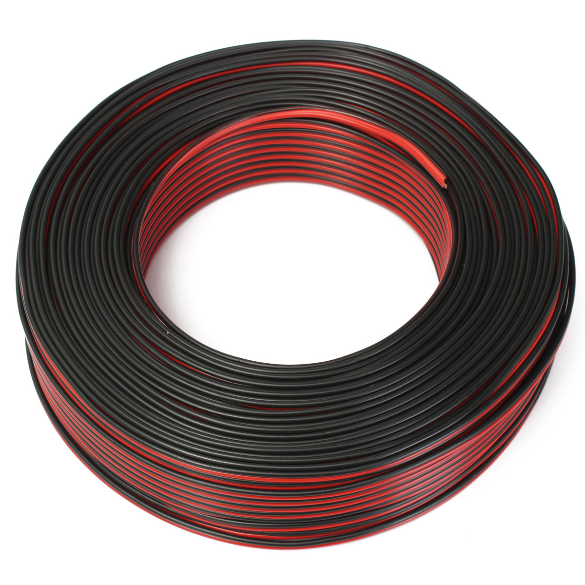 Find 100m 2 x 0 50mm Audio Cable Loudspeaker Speaker Wire Black/Red HiFi/Car Motorcycle for Sale on Gipsybee.com with cryptocurrencies