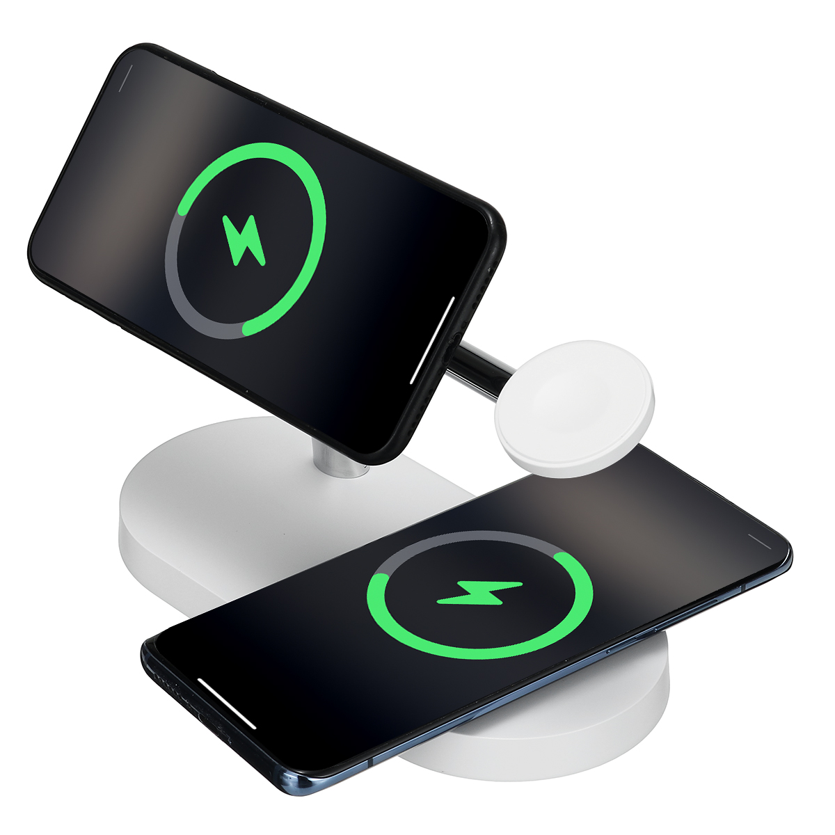 Find Bakeey 3 in 1 15W/10W/7 5W/5W Magnetic Wireless Charger Night Light Fast Charging Stand For iPhone 13 Pro Max For iPhone 12 For Apple Watch For TWS Earphones for Sale on Gipsybee.com with cryptocurrencies