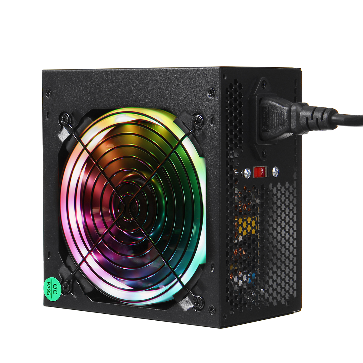 Find 800W PC Power Supply RGB LED 12CM Silent Cooling Fan ATX 12V 24Pin PC Desktop Computer Power Supply PCI SATA for AMD Intel for Sale on Gipsybee.com with cryptocurrencies