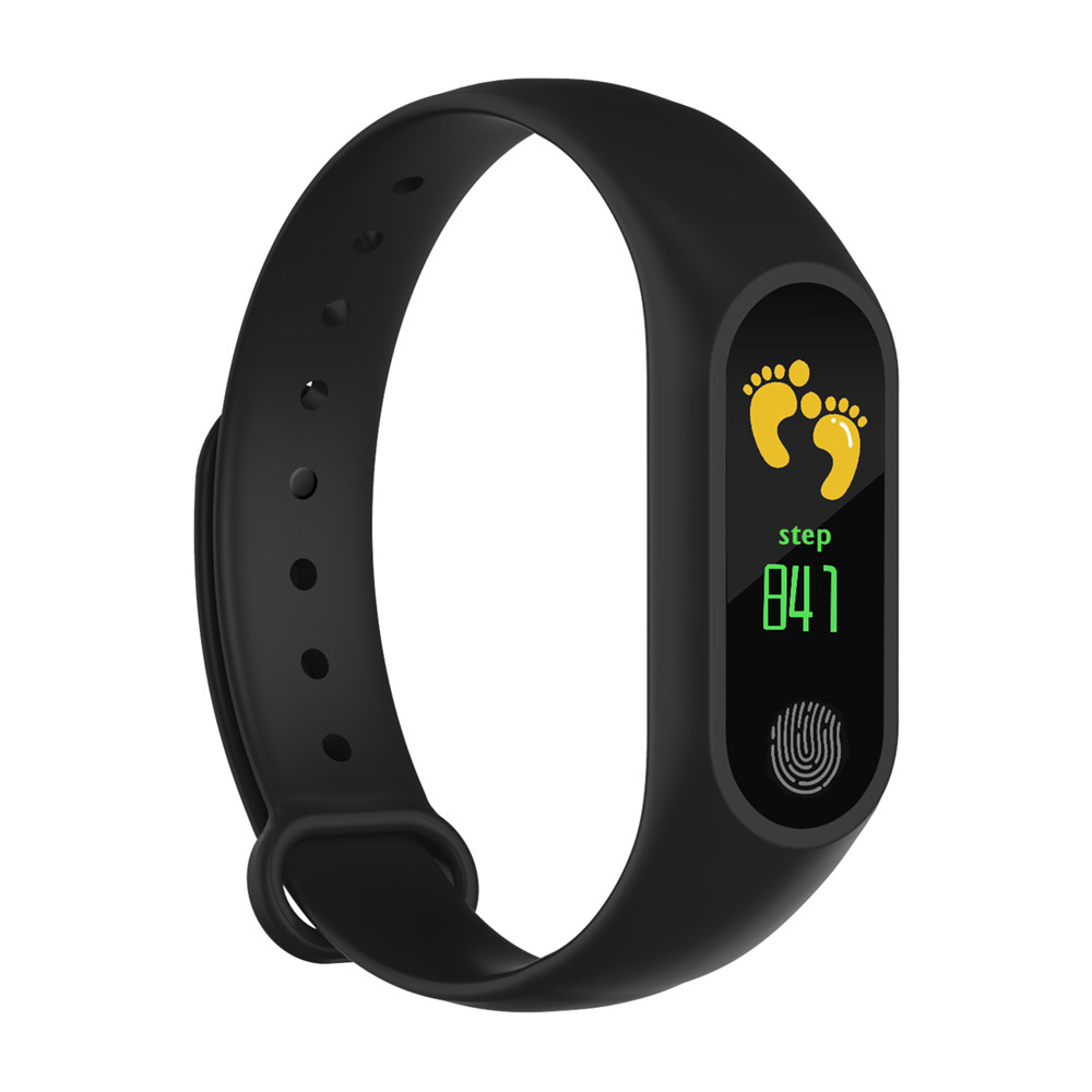 

Bakeey M3 0.96 inch IPS Color Screen Blood Pressure Heart Rate Monitor Sport Smart Wristband