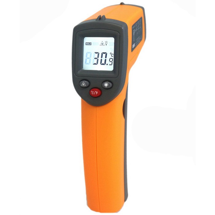 

GS320 Laser Digital LCD IR Infrared Thermometer Auto Temperature Meter Gun Non Contact Sensor -50°C~360°C/-58°F~680°F