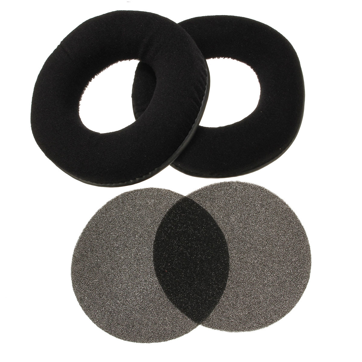 

Velour Velvet Replacement Ear Pads Cushion For AKG K240 Studio K240MKII K270 K271 K271S K272