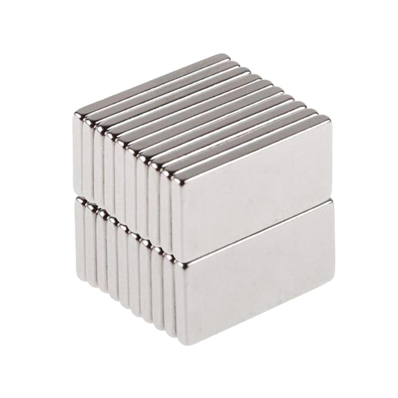 

20pcs N50 20x10x2mm Neodymium Block Magnet Oblong Super Strong Rare Earth Magnets