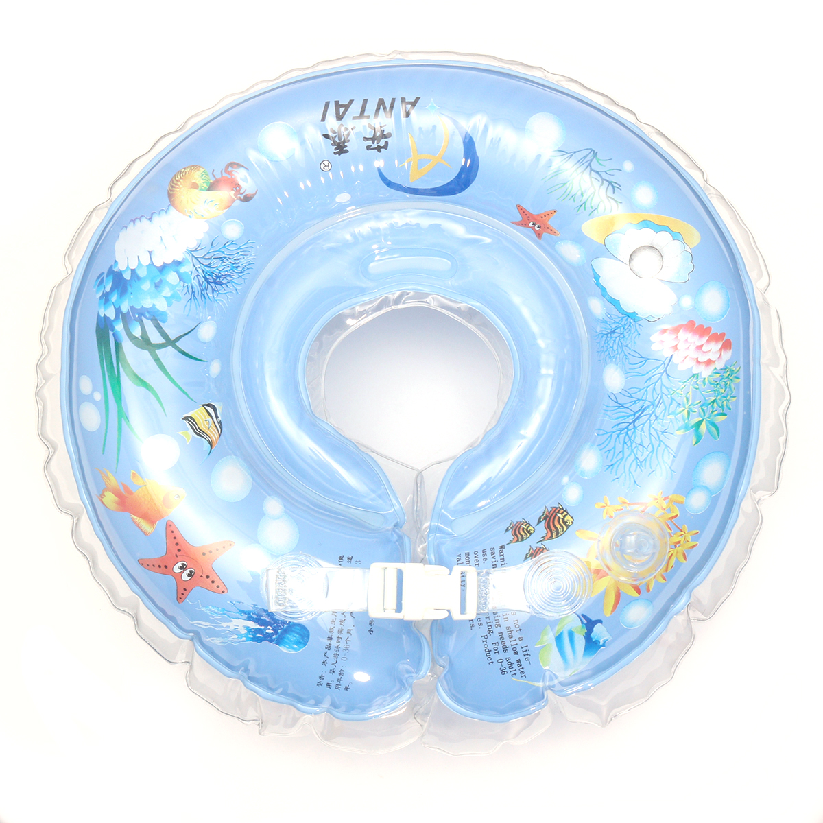 

IPRee ™ Safety Infant Kid Надувное плавание Шея Плавающее кольцо Пластиковая ванна для купания Бассейн Пляжный