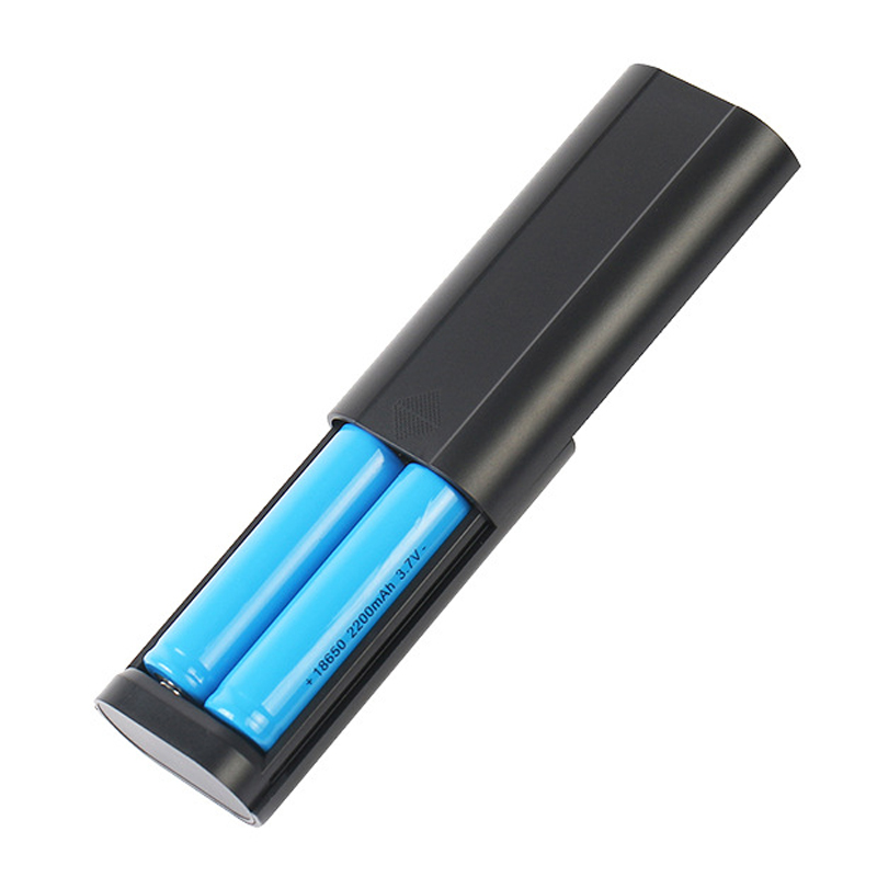 

HL02 2-in-1 Multifunction 2 Slots Smart 18650 Battery Charger Portable Power Bank Charger