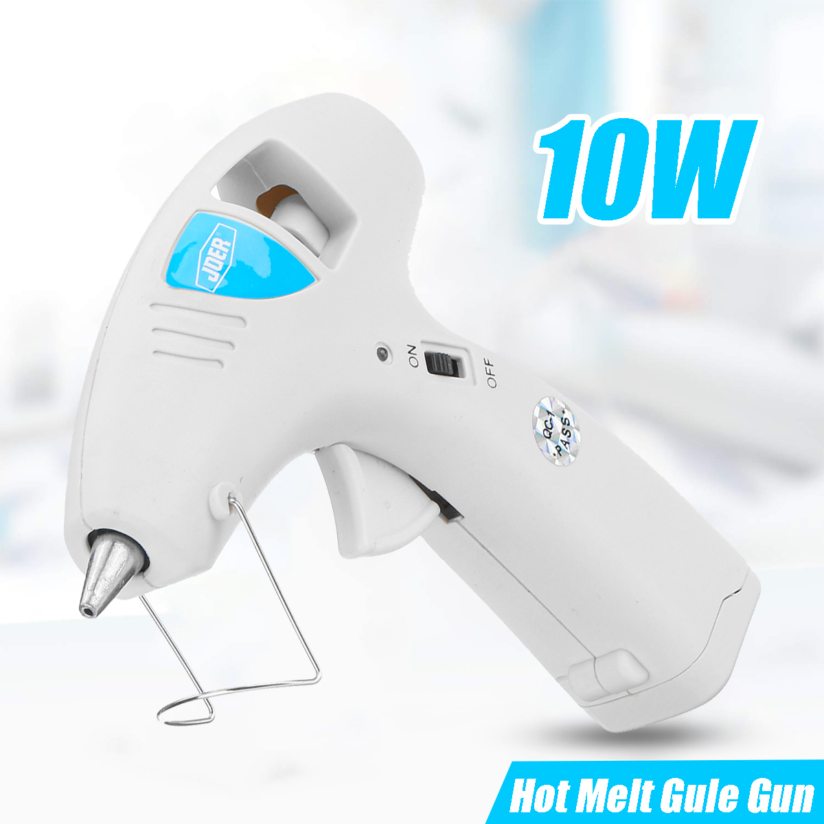10W 6V Electric Cordless Hot Melt Glue Tool Handcraft and Repair Tool Portable 
