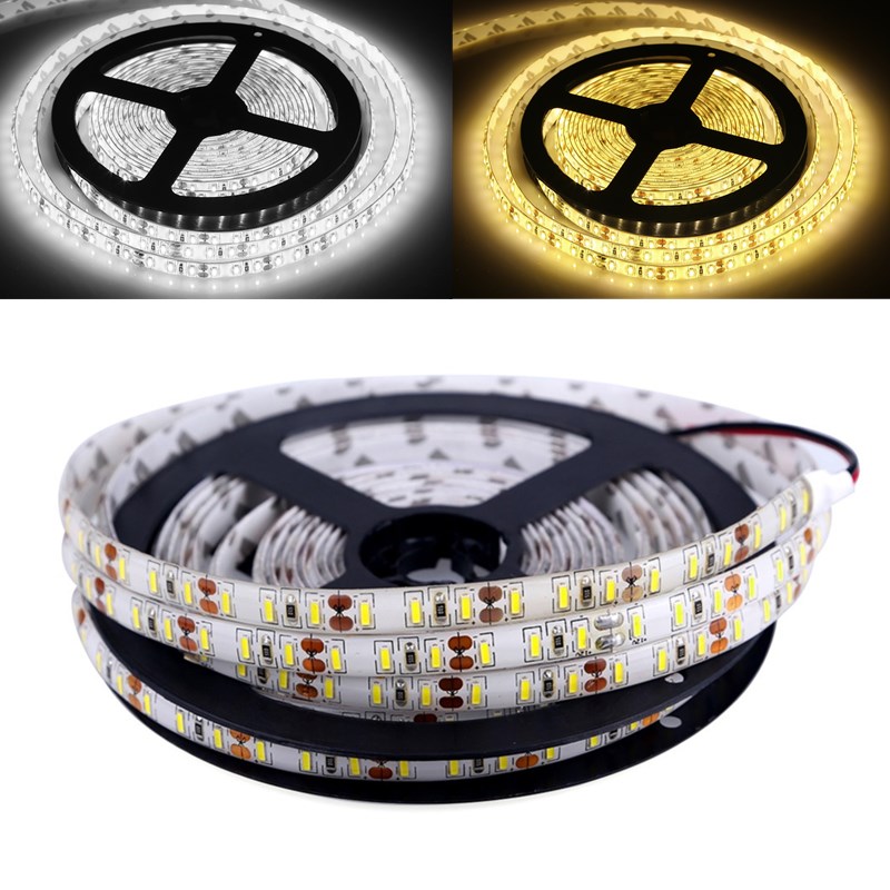 

5M 120W 4014 SMD Waterproof 600LEDs Ribbon Strip Tape Light for Outdoor Decor DC12V