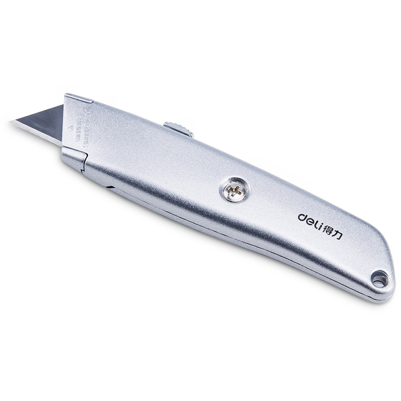 

Deli 2100 1 шт. Универсальный нож металлический алюминиевый инструмент для резьбы DIY ремесленная бумага резак для кожи