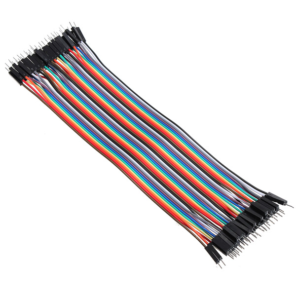 

400pcs 20cm Male to Male Color Breadboard Jumper Cable Dupont Wire