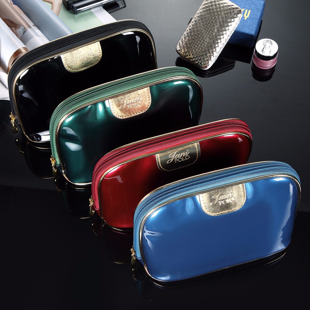 

Оболочка хранения макияж мешок водонепроницаемый путешествия Comestic сумки молния телефон монета мешки Пу кожа