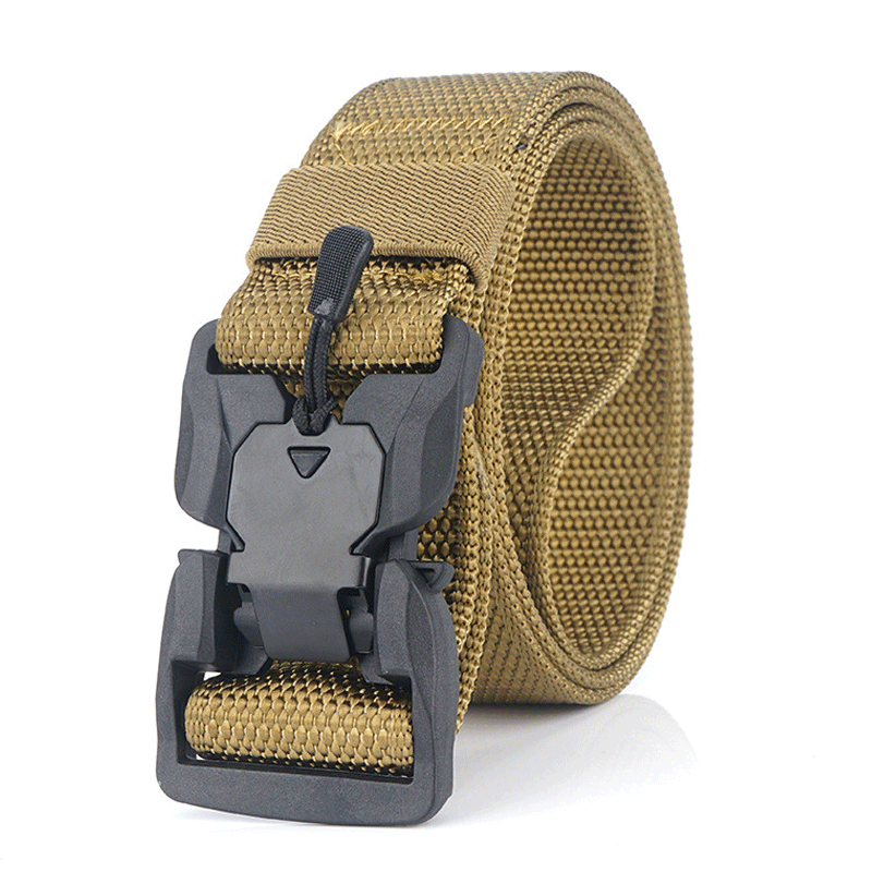 

AWMN MB19 125cm x 3.8cm Military Tactical Belt Adjustable Nylon Belt Waist Belt Polyester Magnetic Buckle