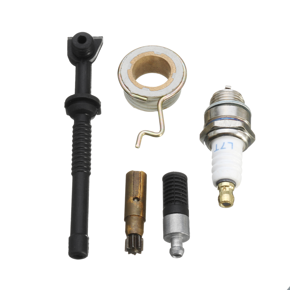 

Oil Filter Pump Gear Line Hose Worm Spring Gear Spark Plug For STIHL MS180 MS170