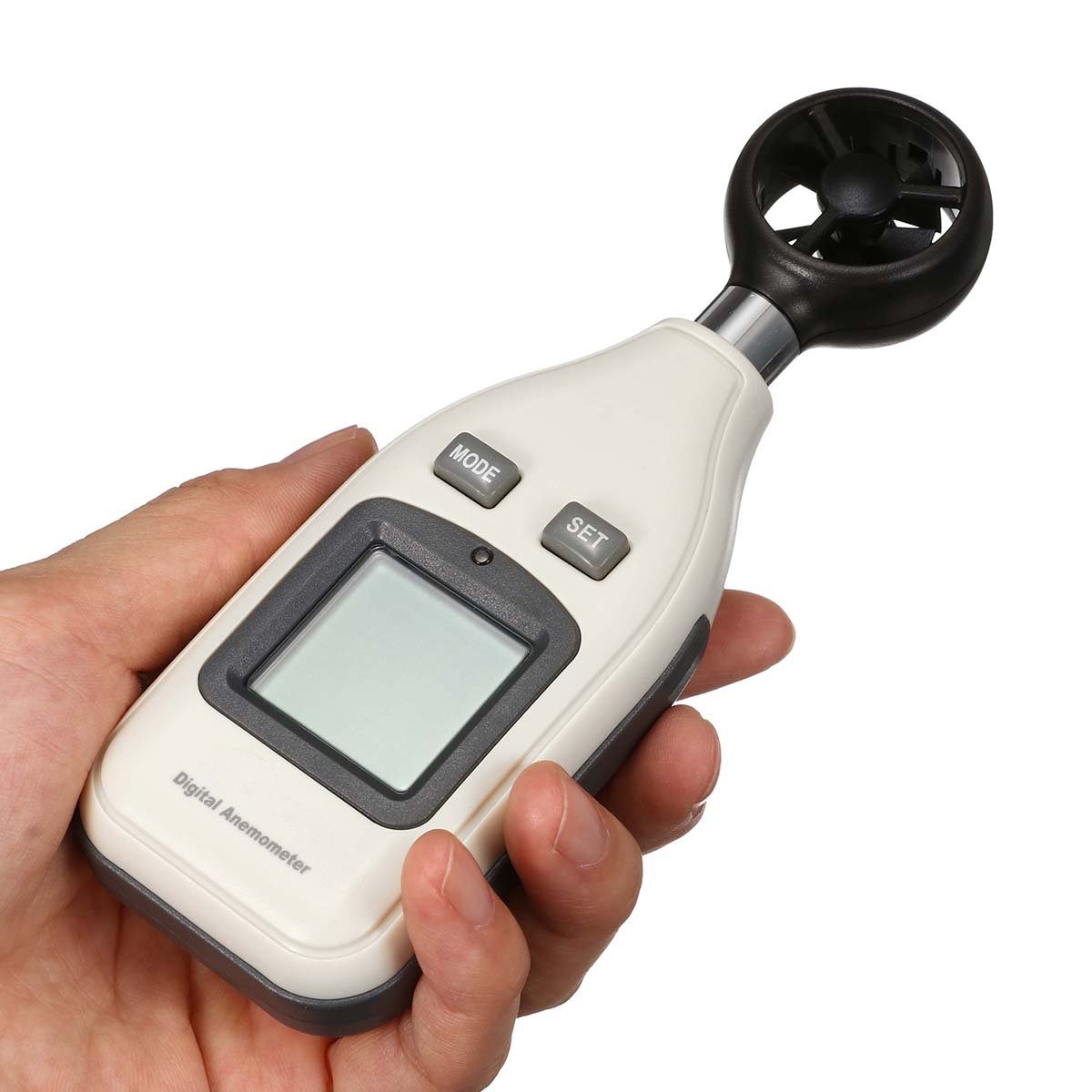 

Digital LCD Anemometer Air Wind Speed Gauge Temperature Test Meter Thermometer