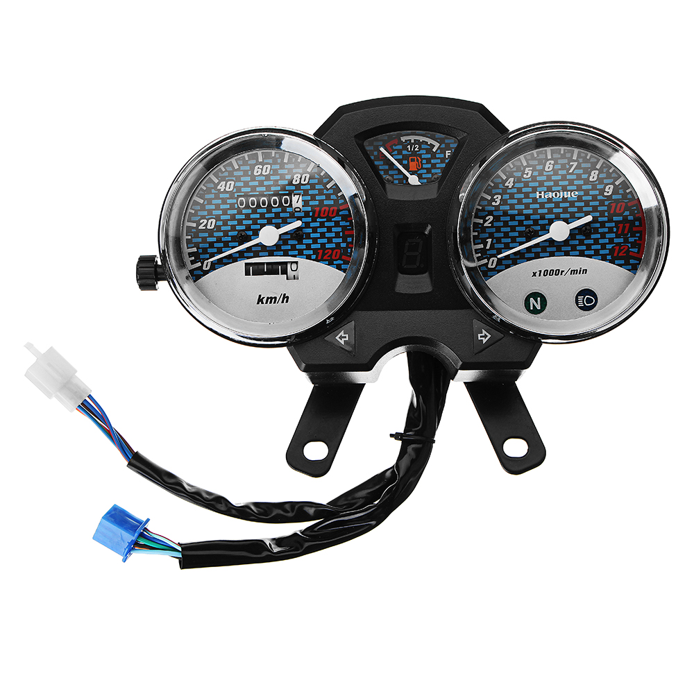 

Motorcycle Speedometer Odometer Tachometer Gauges Cluster Instrument Assembly
