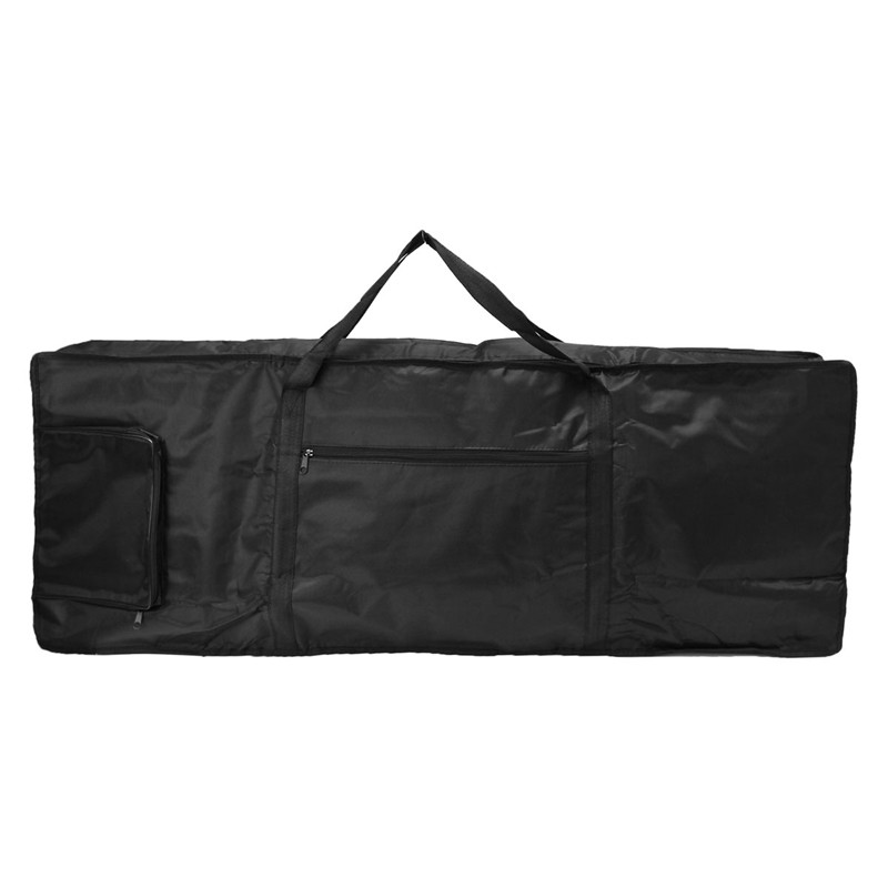 Portable Thick Padded Electric Keyboard Piano Bag 61 Key Double Should ...