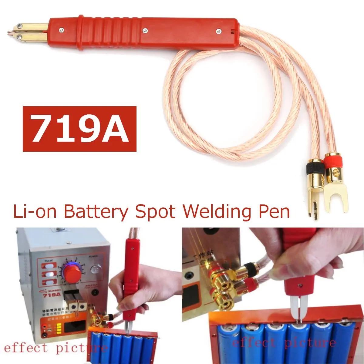 719A Li-on Battery Spot Welding Pen Battery Spot Welder Pen