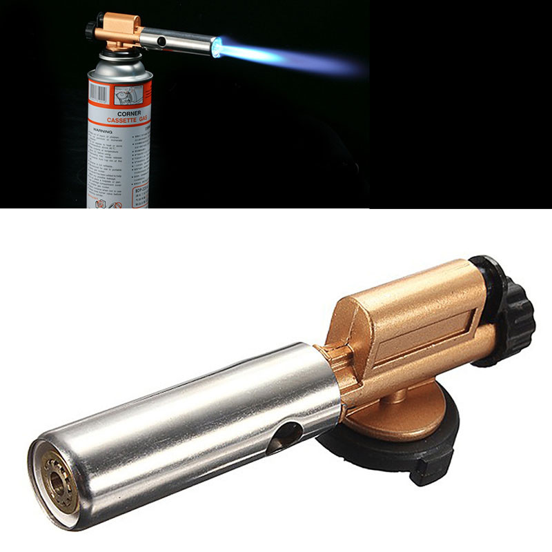 

Outdoor Portable Picnic BBQ Gas Welding Torch Jet Flame Maker Lighter Butane Burner Nozzle