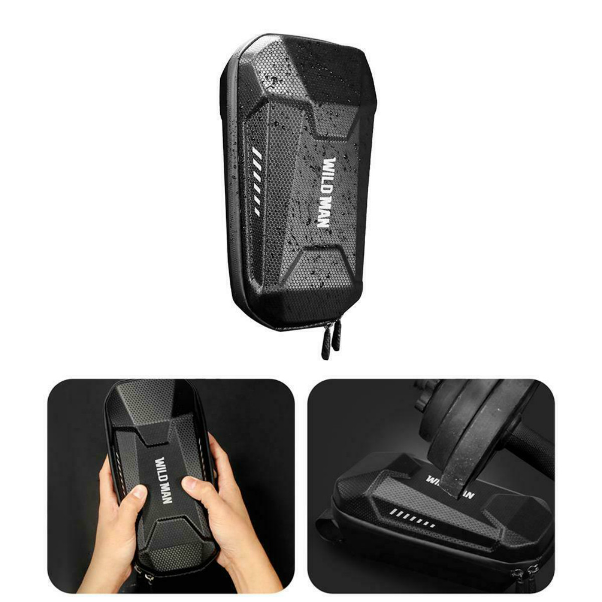 

2L/3L Waterproof EVA Front Storage Bag For Xiaomi M365 ES1 2 3 4 Electric Scooter Carrying Bags