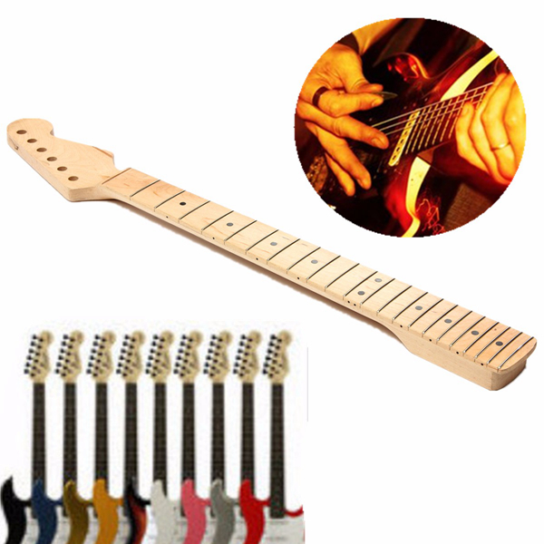 

Electric Guitar Neck 22 Frets Maple Board For ST Strat Replacement Instrument