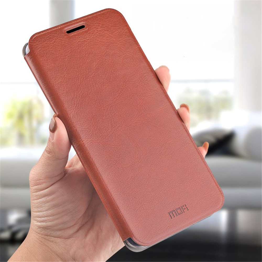 

Mofi Flip Full Body Shockproof PU Leather + Soft TPU Protective Case for Xiaomi Redmi Note 7 / Note 7 Pro Non-original