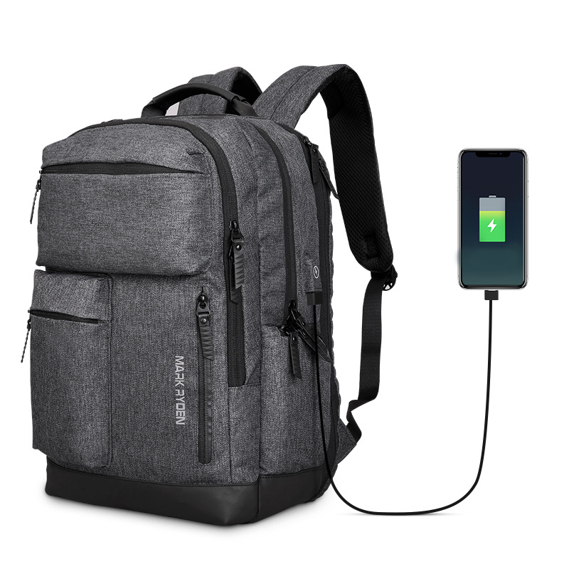 

Mark Ryden MR9188 15.6 Inch Laptop Backpack USB Charging Three-layer Laptop Bag Mens Shoulder Bag Business Casual Travel Backpack