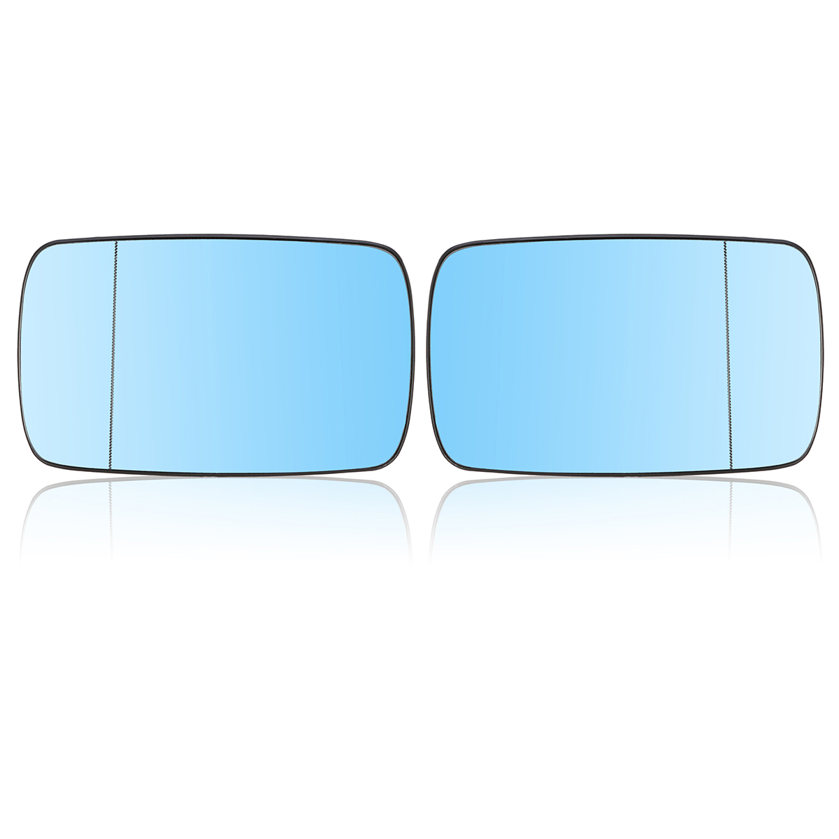 

Car Left And Right Side Heated Blue Wing Mirror Glass For BMW E39 E46 1998–2005