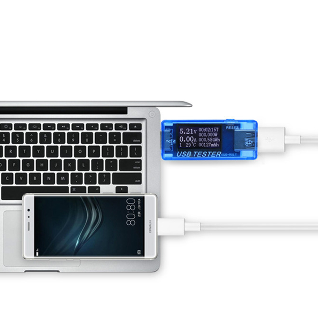 8 в 1 QC2.0 3.0 4-30V Электрическая мощность USB-измеритель напряжения тока Монитор измеритель тока