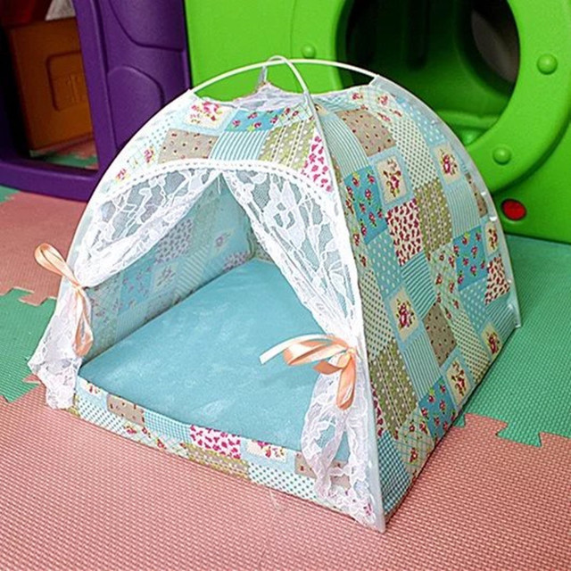 

Four Seasons Universal Season Breathable Tent Kennel Cat Litter With Mat Pet Nest Pet Supplies