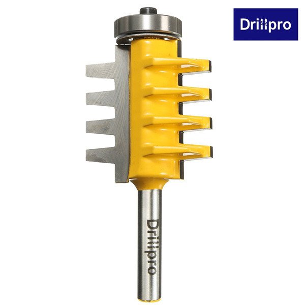 Drillpro 1/4 Inch Shank Router Bit Reversible Joint Cutter