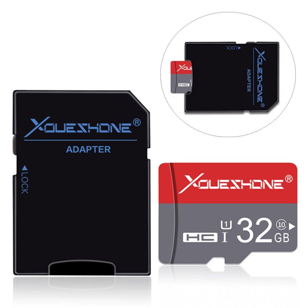 

Xoueshone 32GB Class 10 High Speed Flash TF карта памяти с адаптером для мобильного телефона MP4 камера