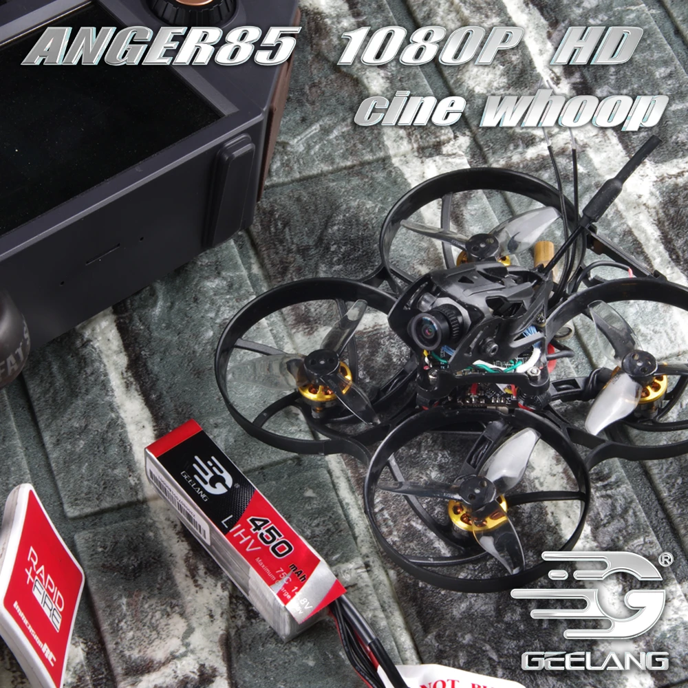 ELANG Anger 85X: 2 CineWhoop FPV Drone | 1080P HD | BNF