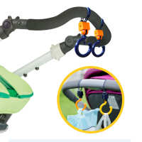 

Stroller hook baby stroller hook bag hook accessories 360 degree rotating