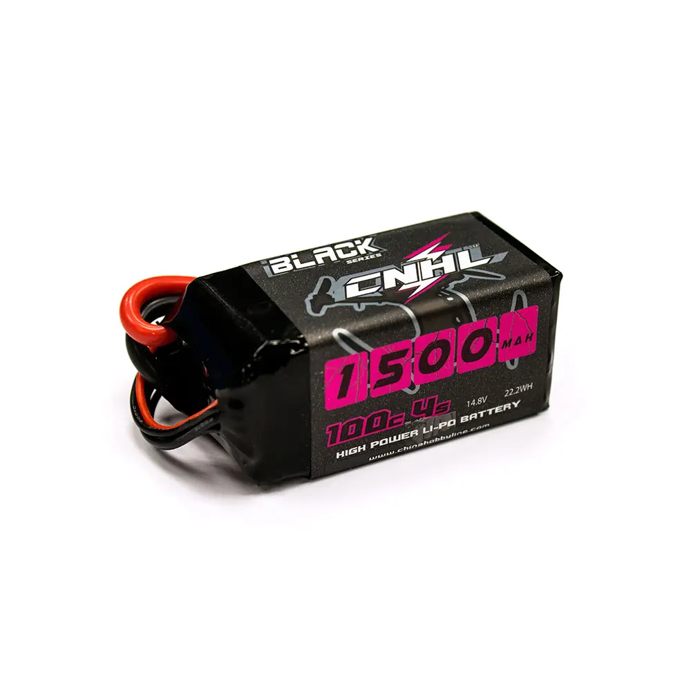 CNHL Black Series 1500mAh 4S 100C Lipo Battery - XT60 Plug
