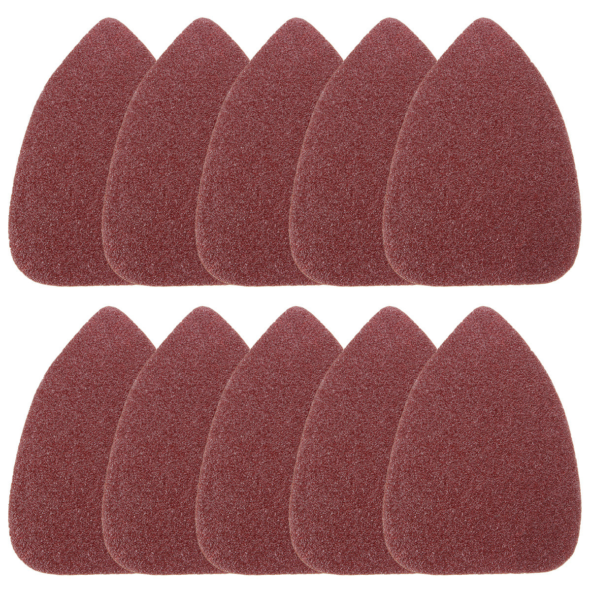

10pcs 100mm Triangle Sandpaper Sanding Discs Abrasive Sheets Mouse Sander Pads